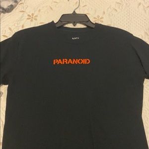 Anti social social club x undefeated paranoid t